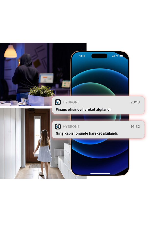 Akıllı Wi-fi Hareket Sensörü, Uzaktan Kontrol, 9 Metre Algılama Mesafesi, Hayvan Algılamama - 4