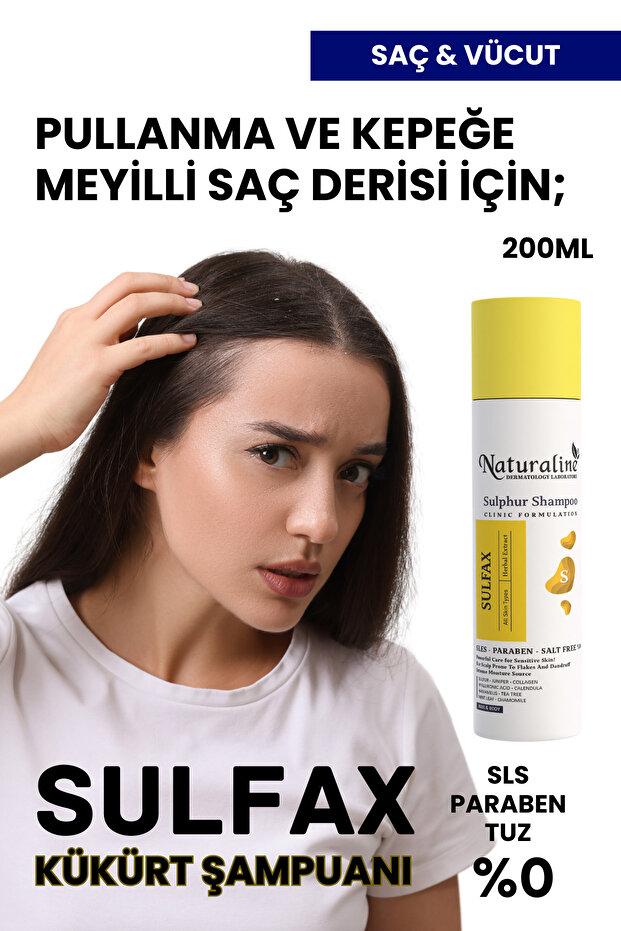 Sülfax Kükürt Şampuan 200ml - 2