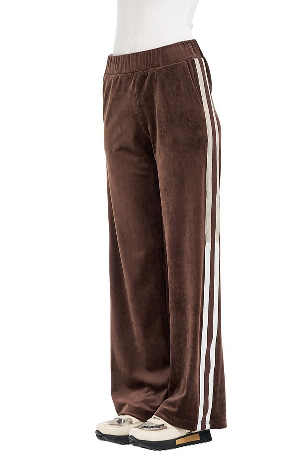 Geniş Paça Yüksek Bel Pantolon - 5