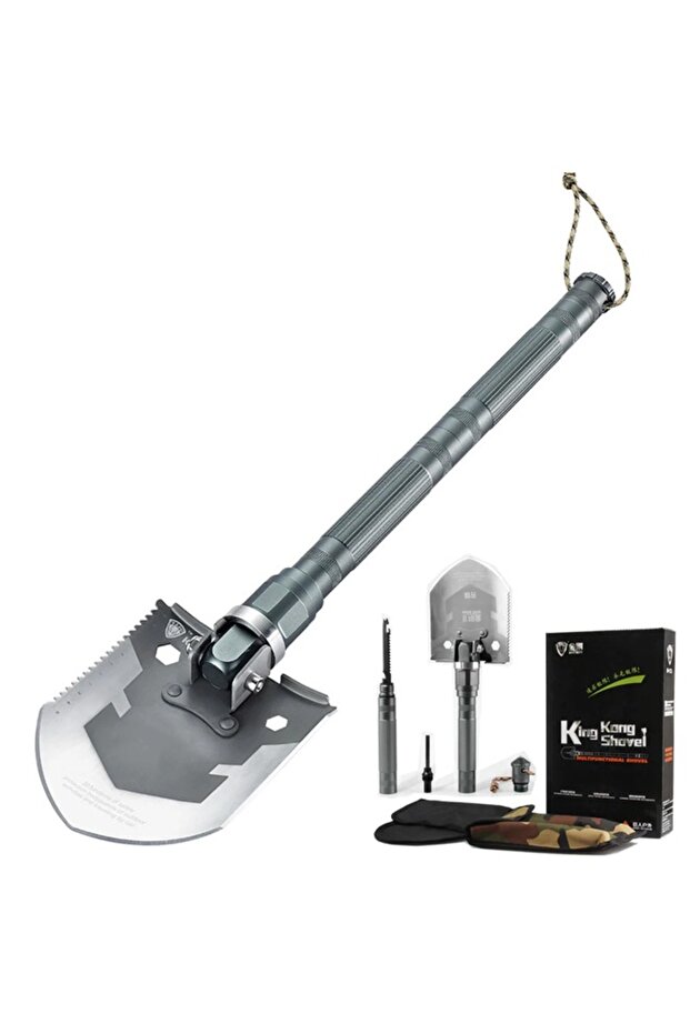 مجرفة متعددة الوظائف، بوصلة، سكين - 1