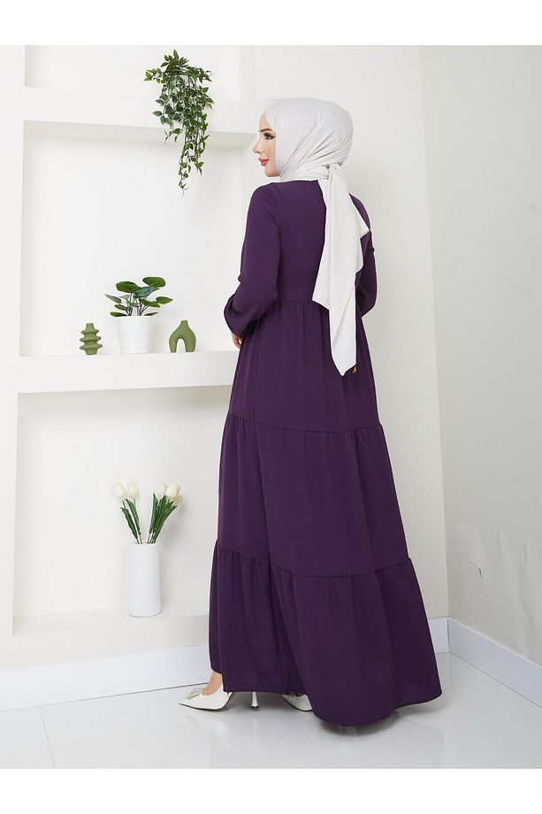 Mevlana Ayrobin Kumaş Elbise | Özel Günler Ve Günlük Kullanım - 4