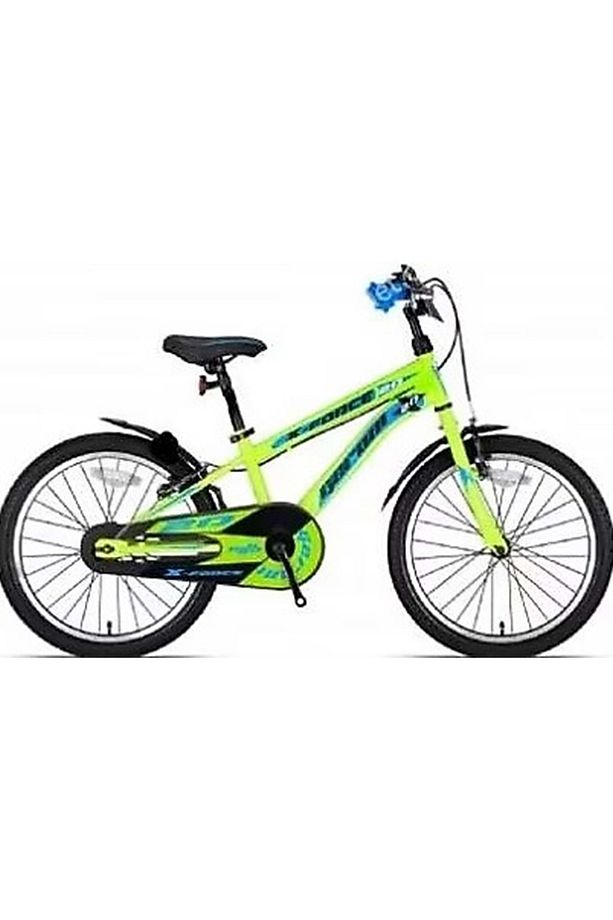 Geroni X-Force 20 Jant K:10 V.B Neon Sarı Siyah Mavi Çocuk Bisikleti - 1
