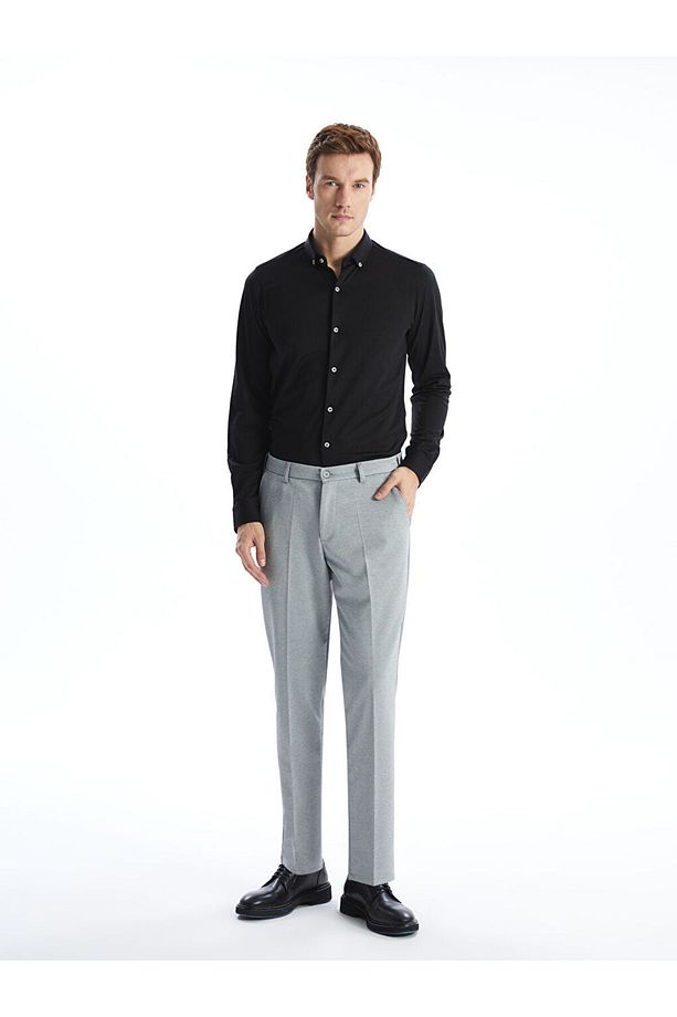 LCWAIKIKI Basic Dar Kalıp Erkek Chino Pantolon - 1