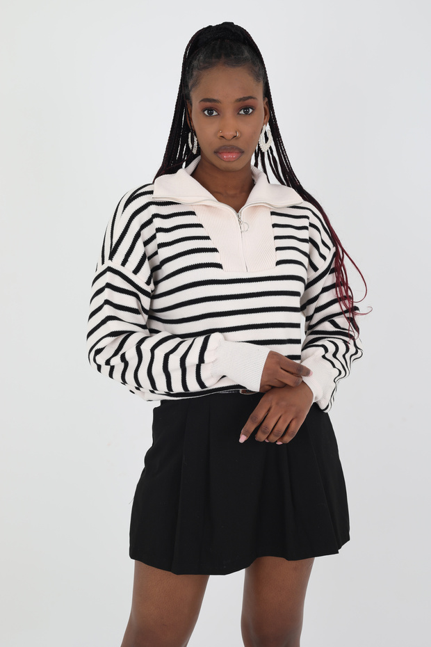 PULLOR TRICOAT OVERSIZE CU DUNGA - 4