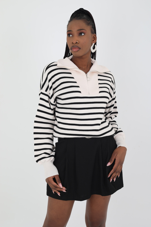 PULLOR TRICOAT OVERSIZE CU DUNGA - 5