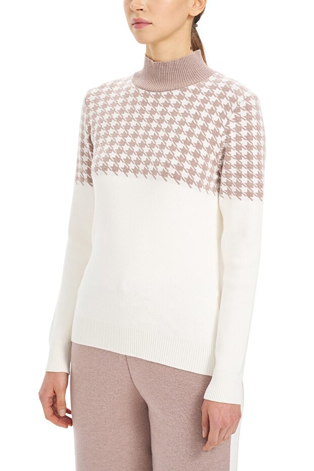 Balıkçı Yaka Kazak - 5