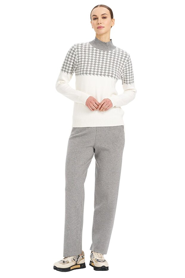 Balıkçı Yaka Kazak - 4