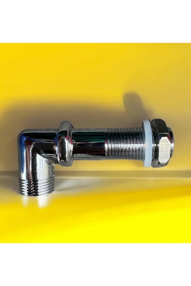 Yapıtaşı Yt242 Klozet Temiz Su Flex Hortum Baglantı Aparatı dirsek pirinç 3/8-1Adet - 1