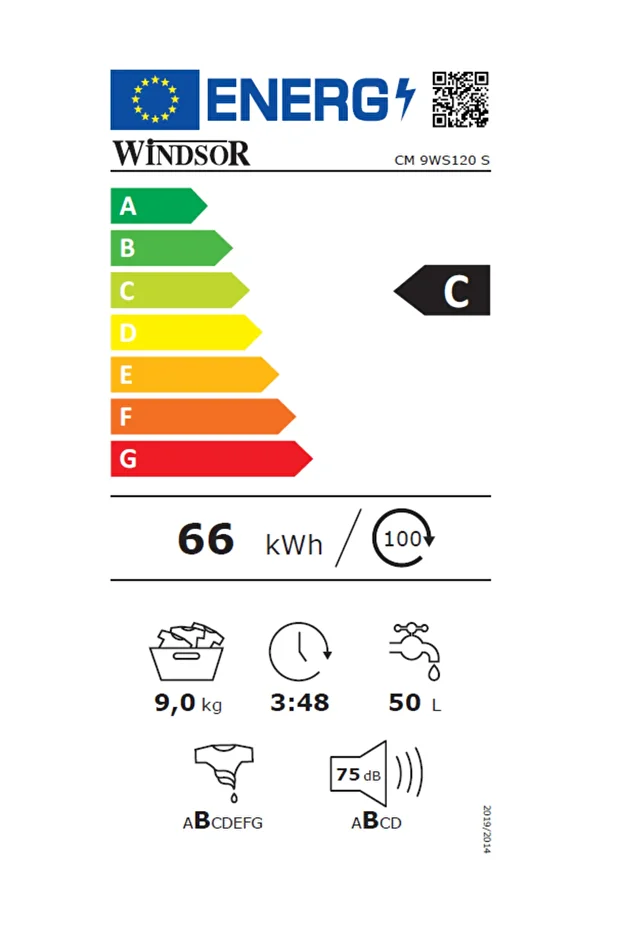 CM 9WS120 9 Kg 1200 Devir Çamaşır Makinesi - 8