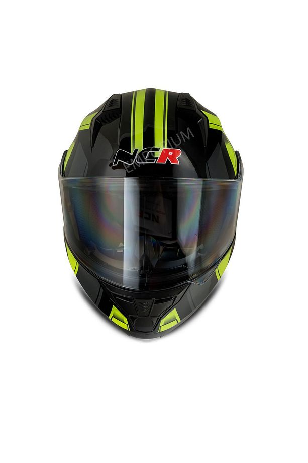 Icon Çene Açılır Kask(SARI-SİYAH) - 3
