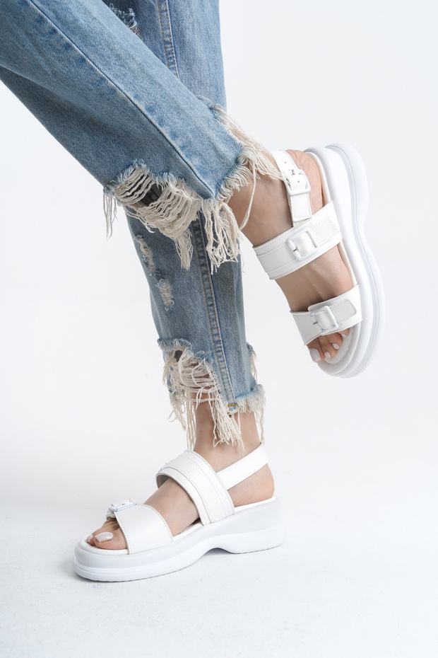 صندل بإبزيم مزدوج - 3