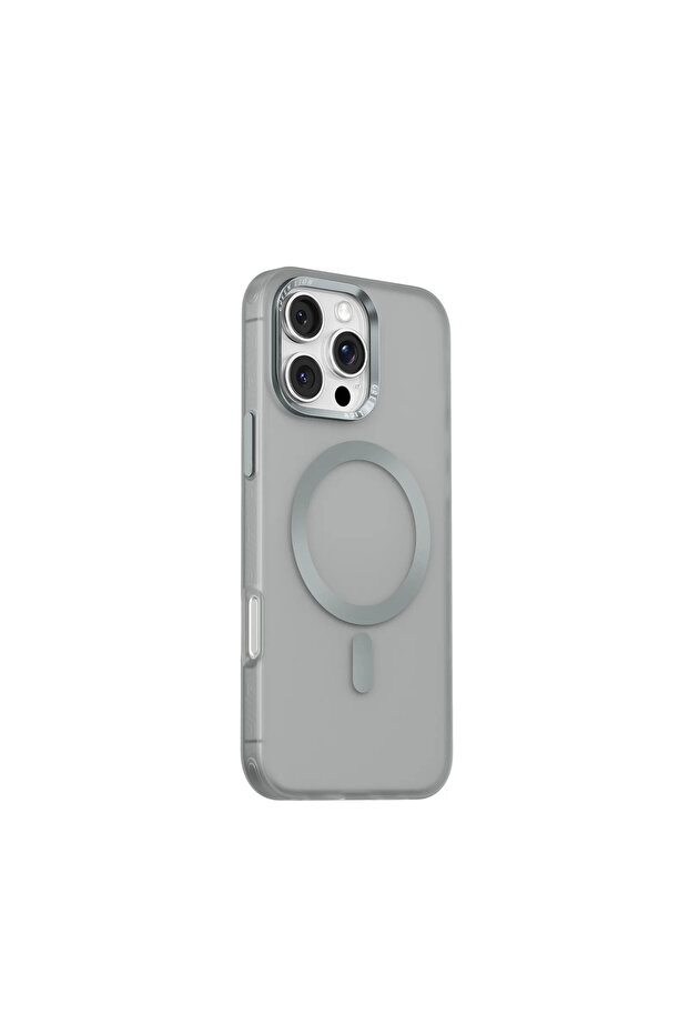 Matte Magsafe X Case For iPhone 16 Pro - Gray