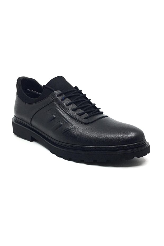 Baykara 100% Genuine Leather Men's Daily Comfortable Summer Classic Shoes Large Size 45-47