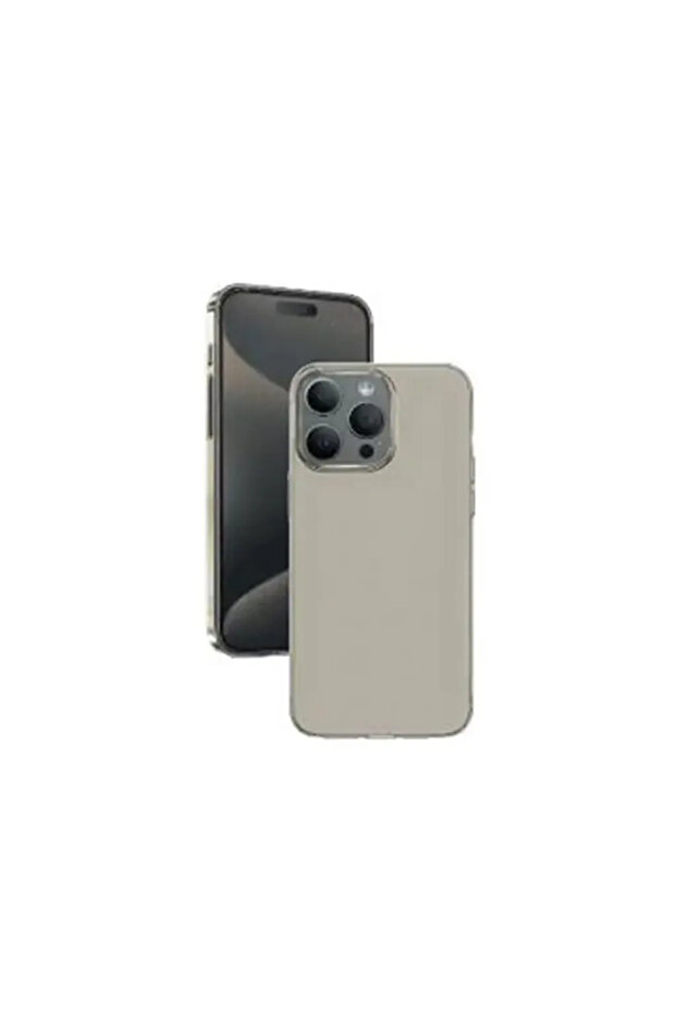 Delgado Pc Case For iPhone 15 Pro - Titanium Gold