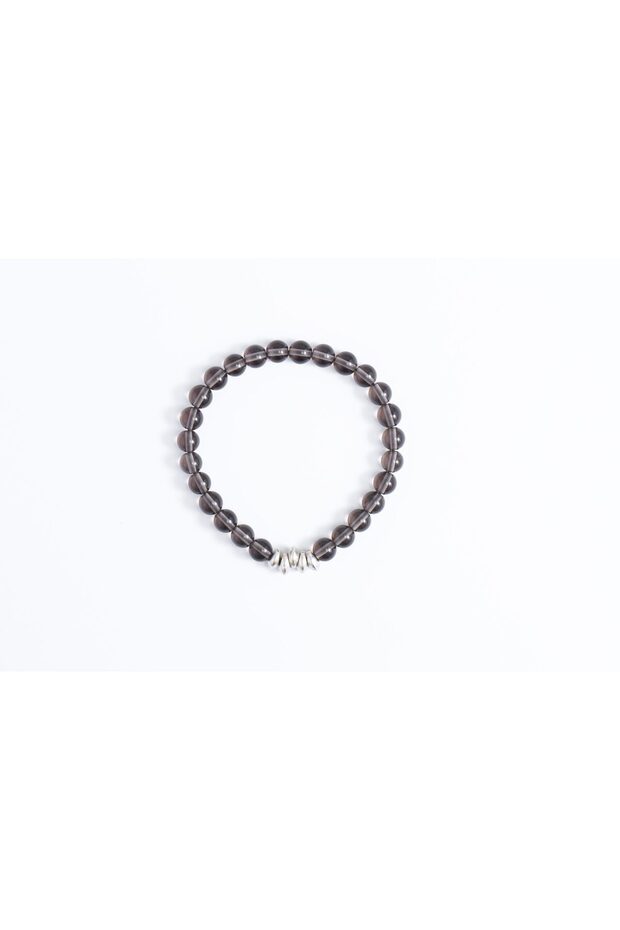 Smoky Quartz Bracelet Silver