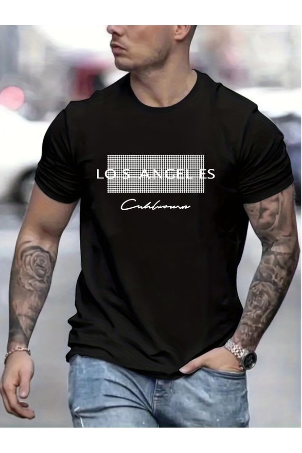 Hila Fashion Los Angeles Printed T-Shirt in Different Colors, Plus Size