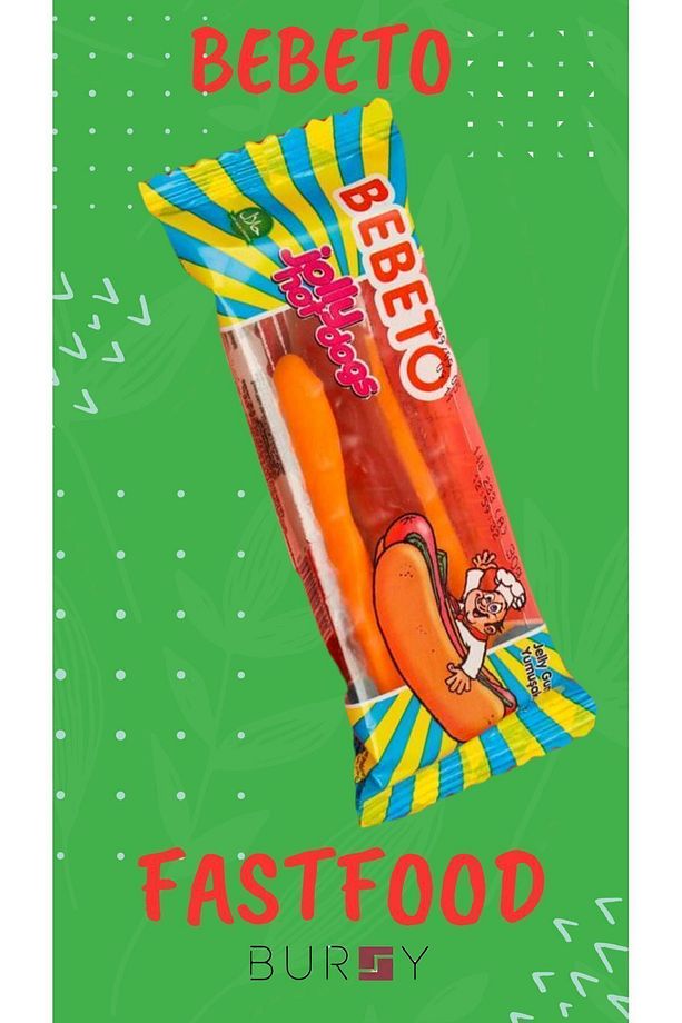 Fast Food Jelibon 36 Adet (PİZZA&COLA,HAMBURGER,HOTDOG) - 5