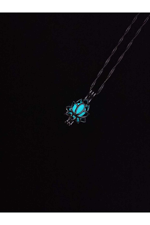 Lotus Işıldayan Kolye - 3