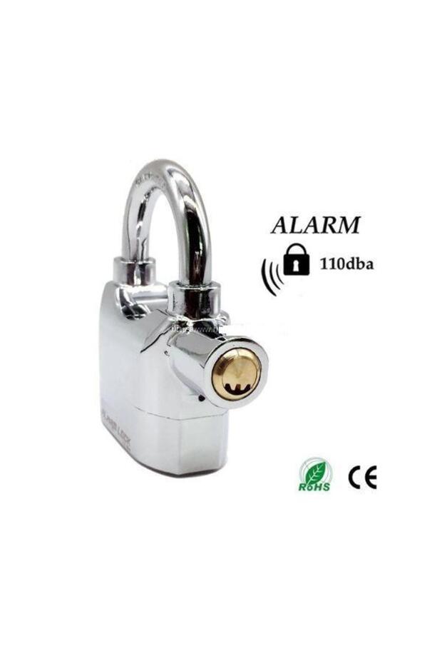 قفل معلق مع جرس إنذار وخطاف طويل - 2