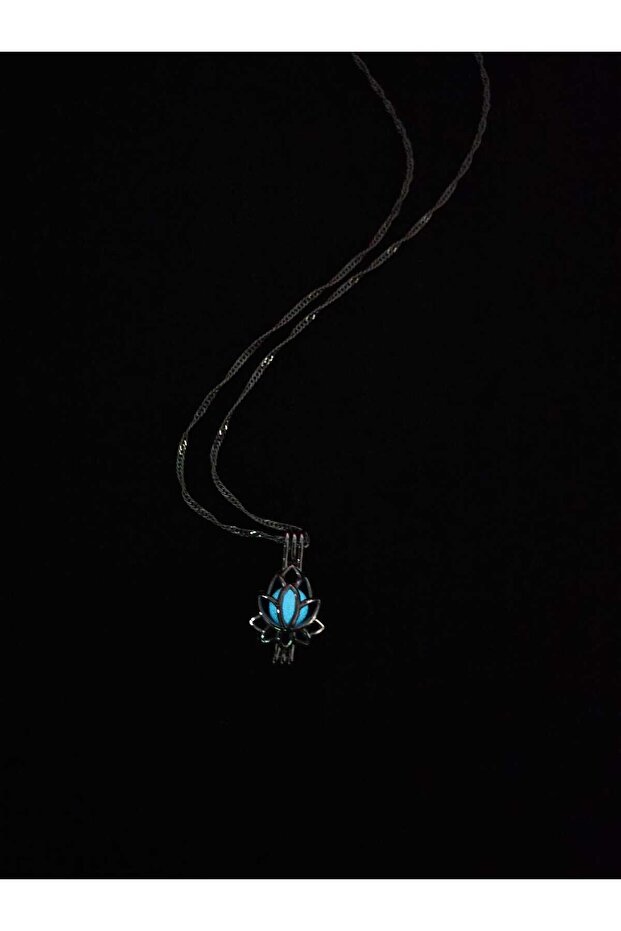 Lotus Işıldayan Kolye - 2