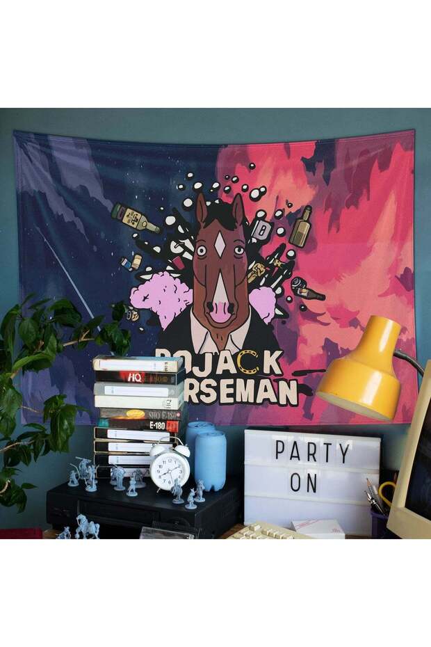 Bojack Horseman Duvar Örtüsü - 2