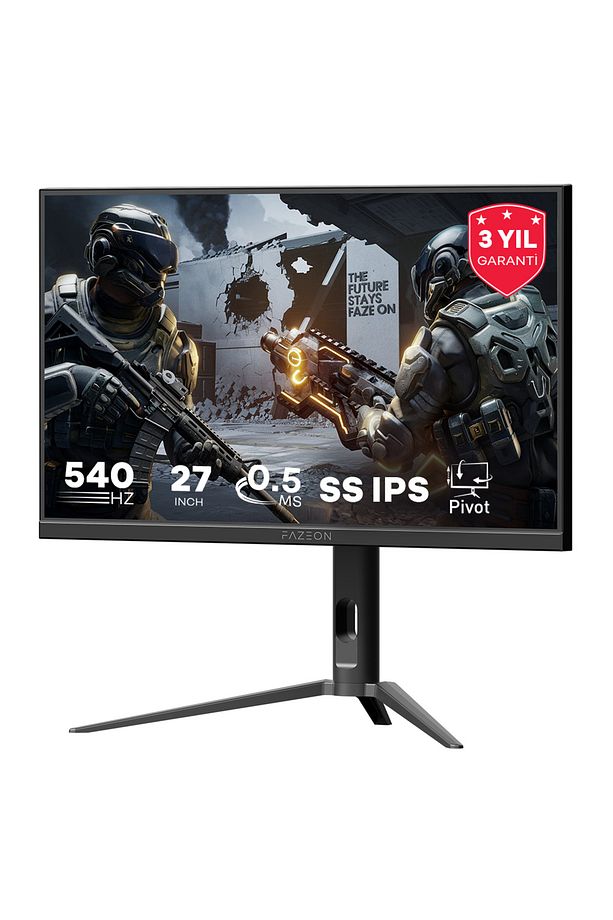 X27F540 27" 540Hz 0.5ms FAST IPS FHD HDMI*2+DP*2 PIVOT RGB GAMING MONITOR - 1