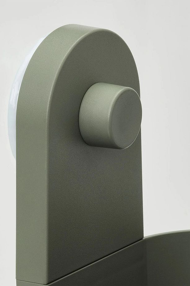Vantuzlu Kaşıklık Mutfak Banyo Duvar Askısı Kutu 21cm RD066 - 6