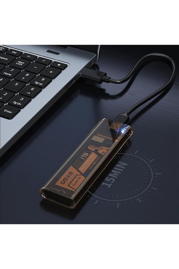 Hd990 Usb3.2 Gen2 10gbps Type-c M.2 Nvme Ssd Disk Kutusu - 5