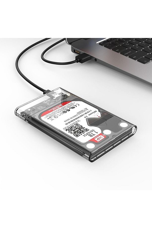 Usb 3.1 Gen2 10 Gbps Type-c 2.5” Inch Sata Ssd Hard Disk Kutusu Şeffaf - 2