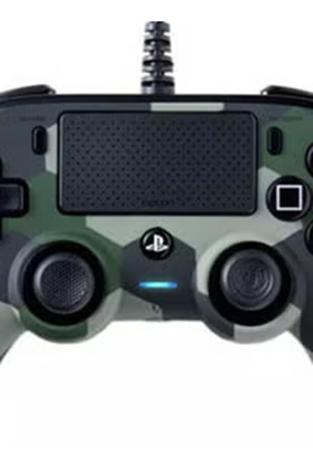 PS4 Coloured Controller Camo Green - 5