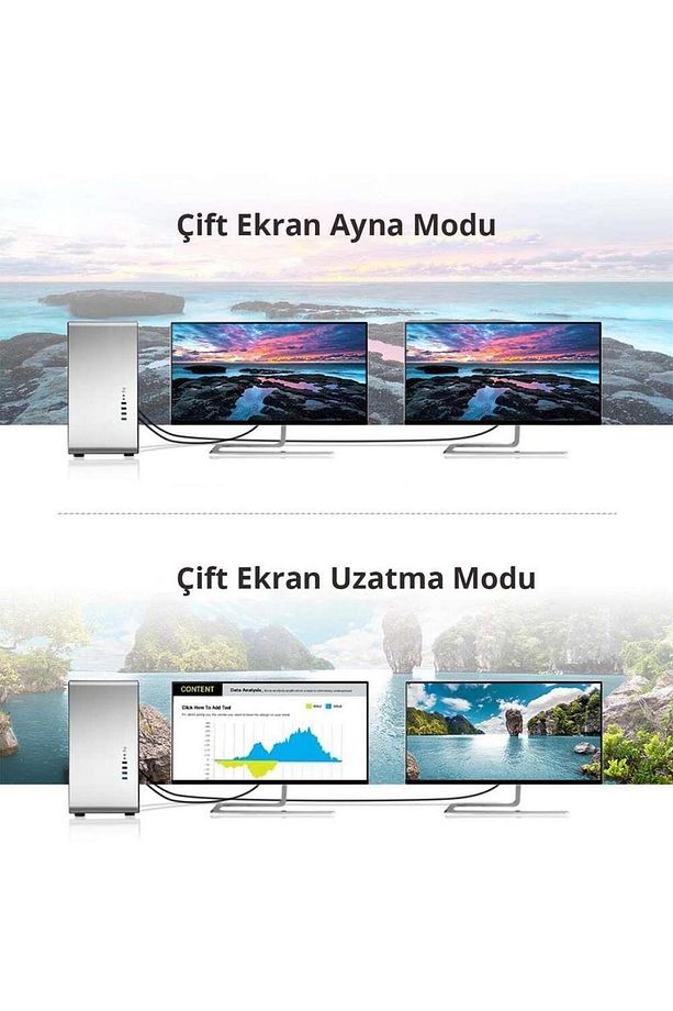Displayport Erkek To Dvı 24 1 Erkek Görüntü Aktarma Kablosu 1.5 Metre - 4