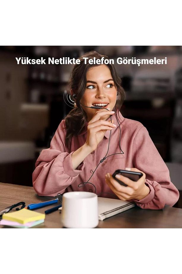 Usb-c Mikrofonlu Kulak Içi Kablolu Kulaklık - 5
