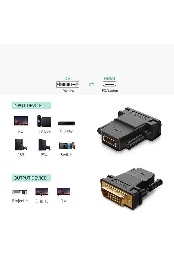 24 1 Dvı To Hdmı Dönüştürücü Adaptör - 4