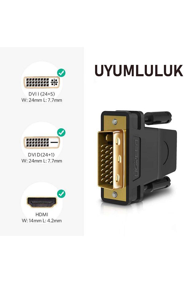 24 1 Dvı To Hdmı Dönüştürücü Adaptör - 3