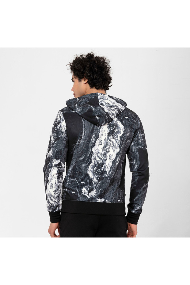 Split P Erkek Siyah Sweatshirt ERKEK SWEATSHIRT M23SPLITP - 8