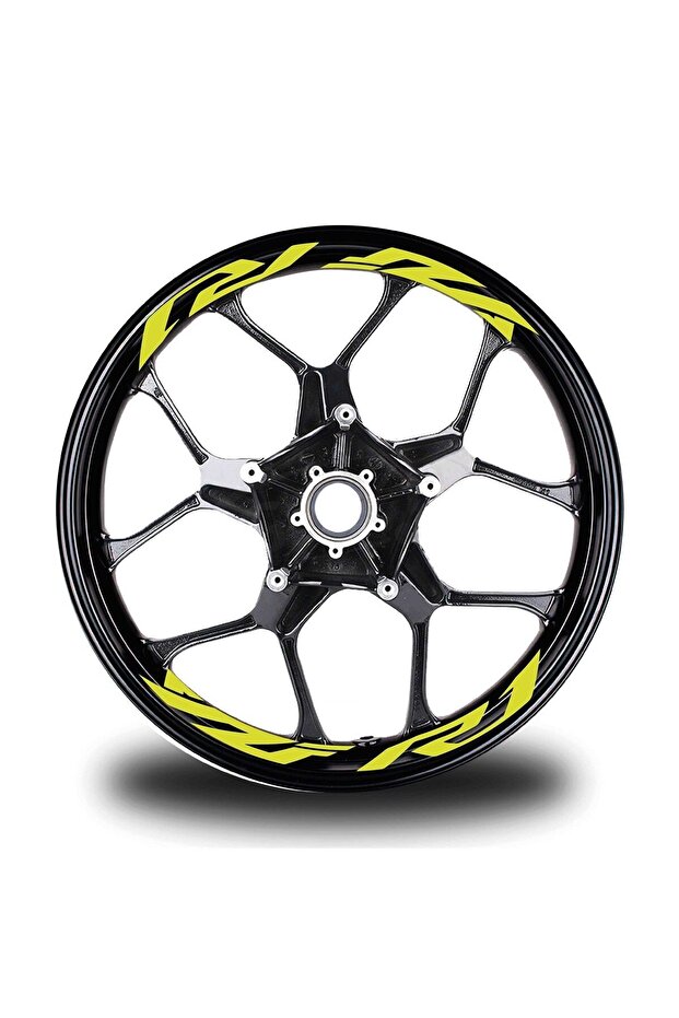 ملصق لاصق مكتوب على حافة العجلة 8Li لـ Yzf R1
