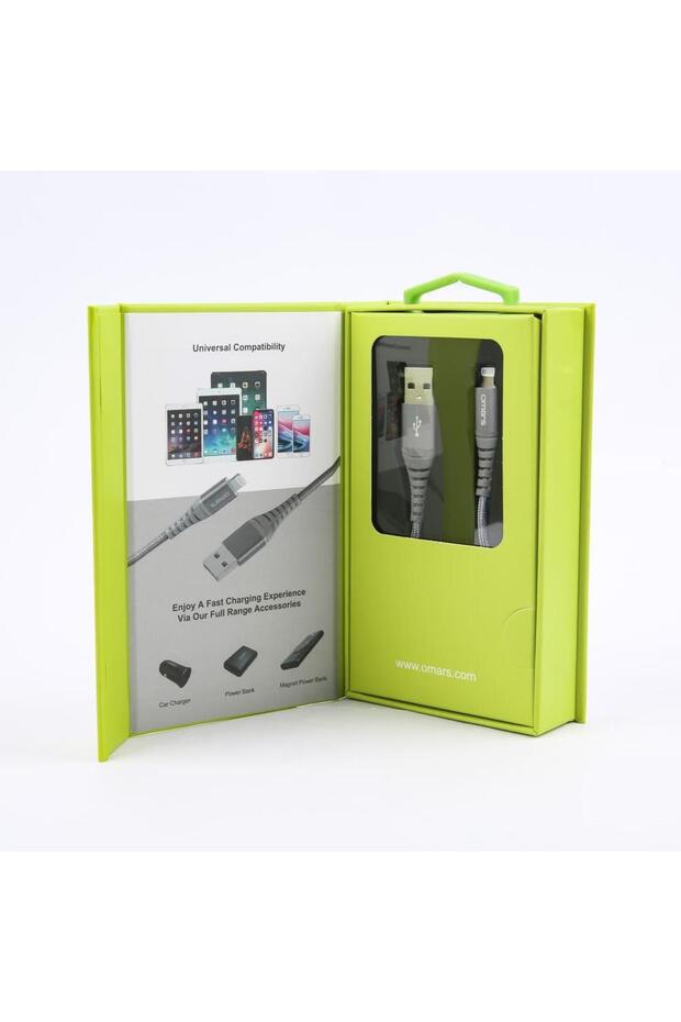 Mfı Lightning Iphone Hızlı Şarj Ve Data Kablosu 1 Metre Gri - 7