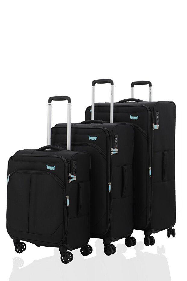 BAGGAJ V2411 SÜPER LİGHT SET VALİZ - 1