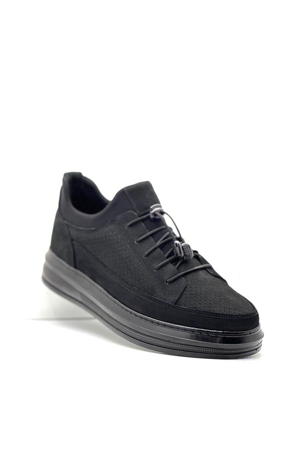 Genuine Nubuck Leather Orthopedic Casual Shoes - Breathable, Sports, Lightweight and Comfortable Men's Shoes