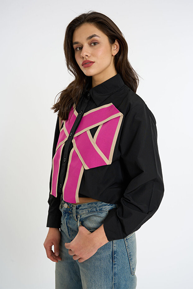 Fiyonk Detaylı Gömlek - 4