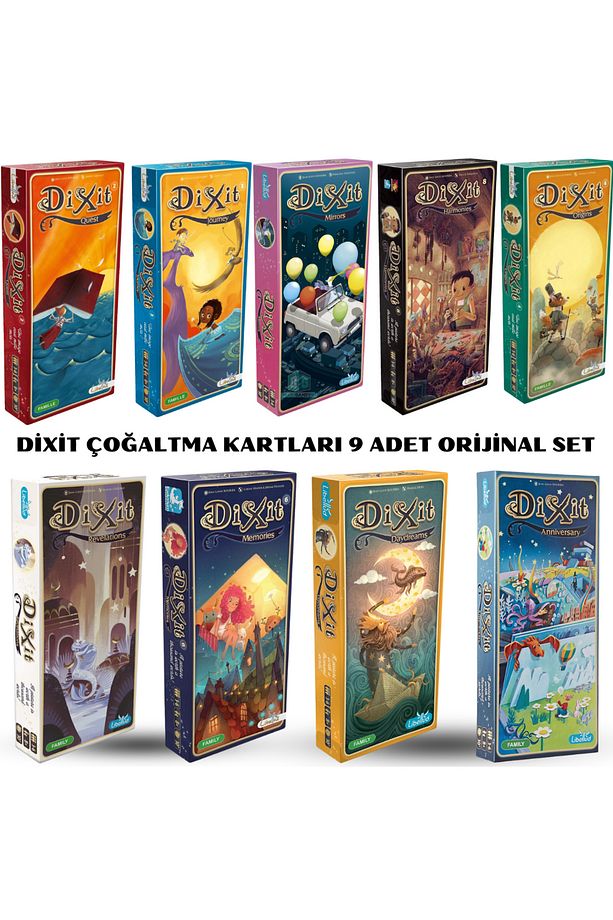 DİXİT OYUN KARTLARI SETİ  9 ADET - 1