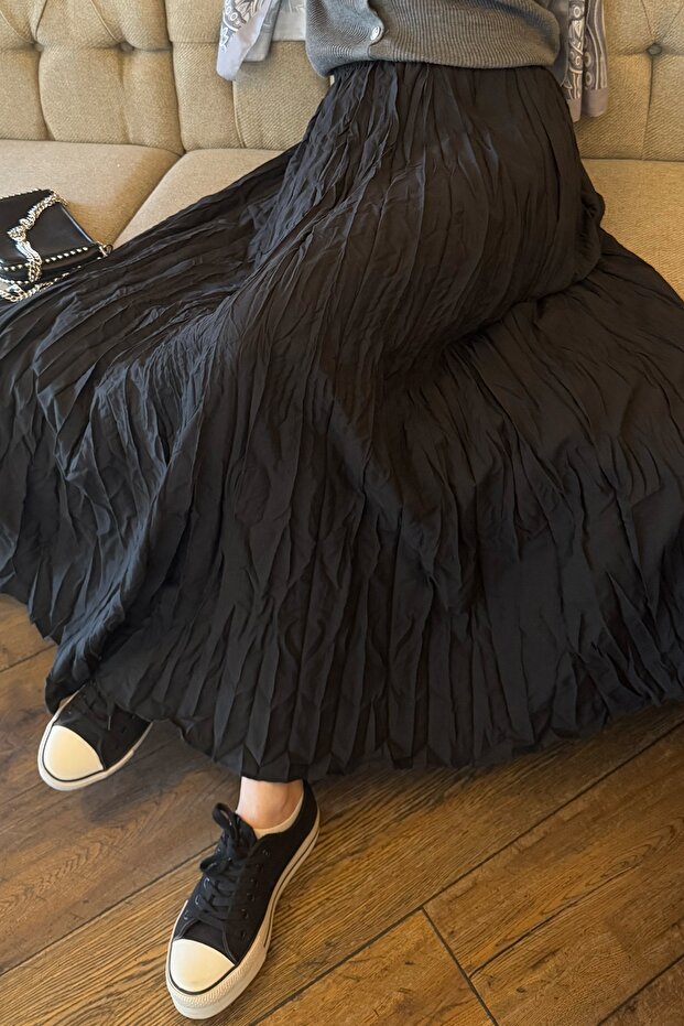 Kraş Etek Siyah - 3