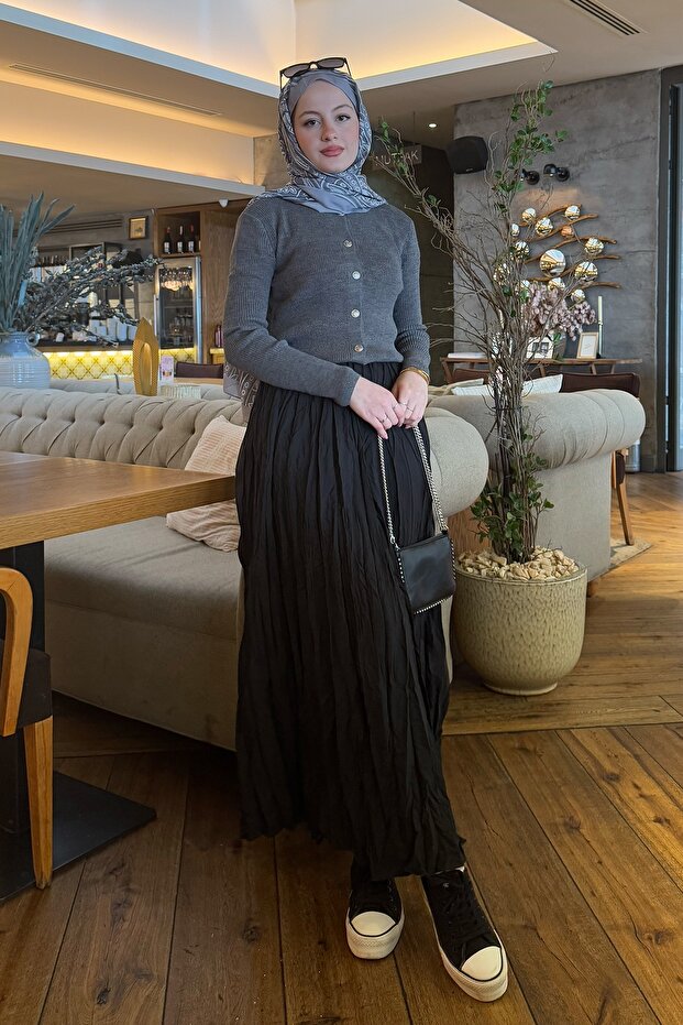 Kraş Etek Siyah - 5