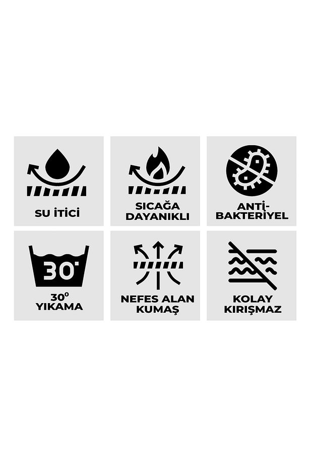 Cafe, Barista, Kuaför, Mutfak, Chef, Şef, Ressam Ve Çiçekçi Önlükleri Leke Tutmaz Siyah Önlük - 4