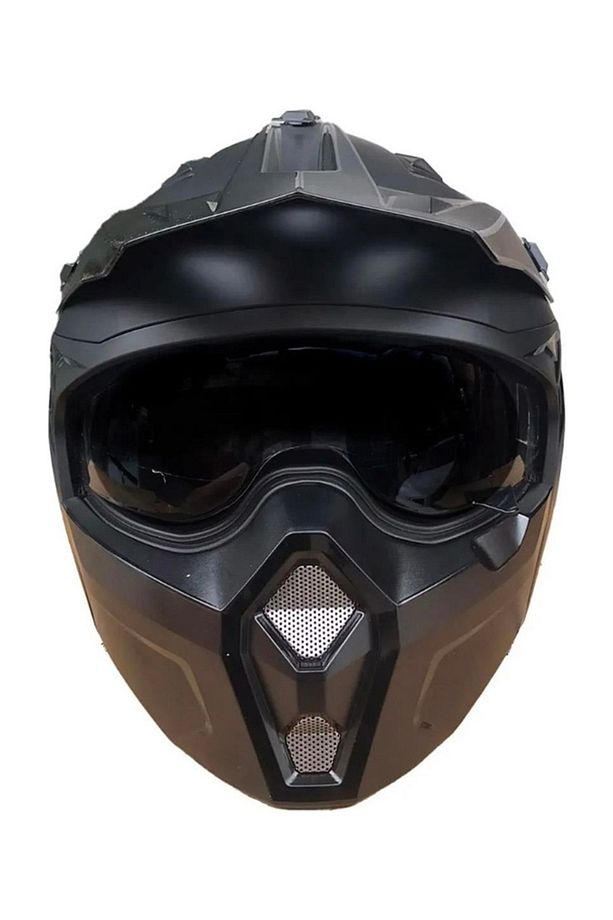 X1 x Seul Modüler Kask 64883 Mat Siyah Renk - 5