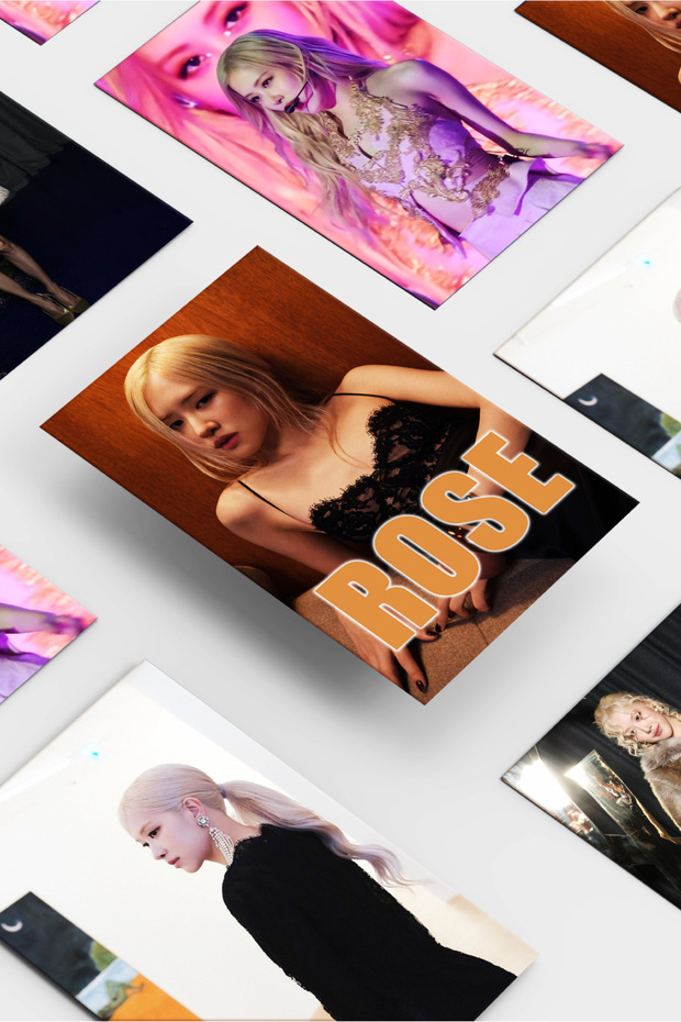Blackpink Rosé 55 Pieces Premium Photo Card Set