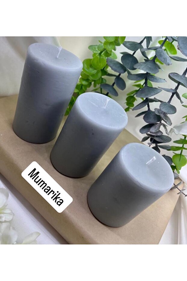 Mumarika 3'lü Silindir Takım Set - 2