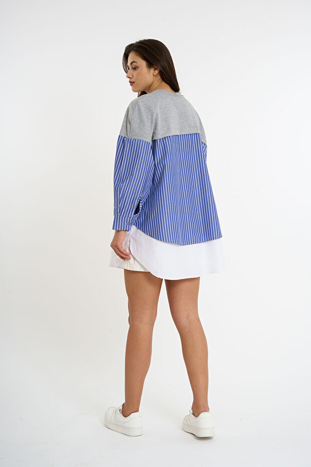 Plain Shirt - Button Detail - 3