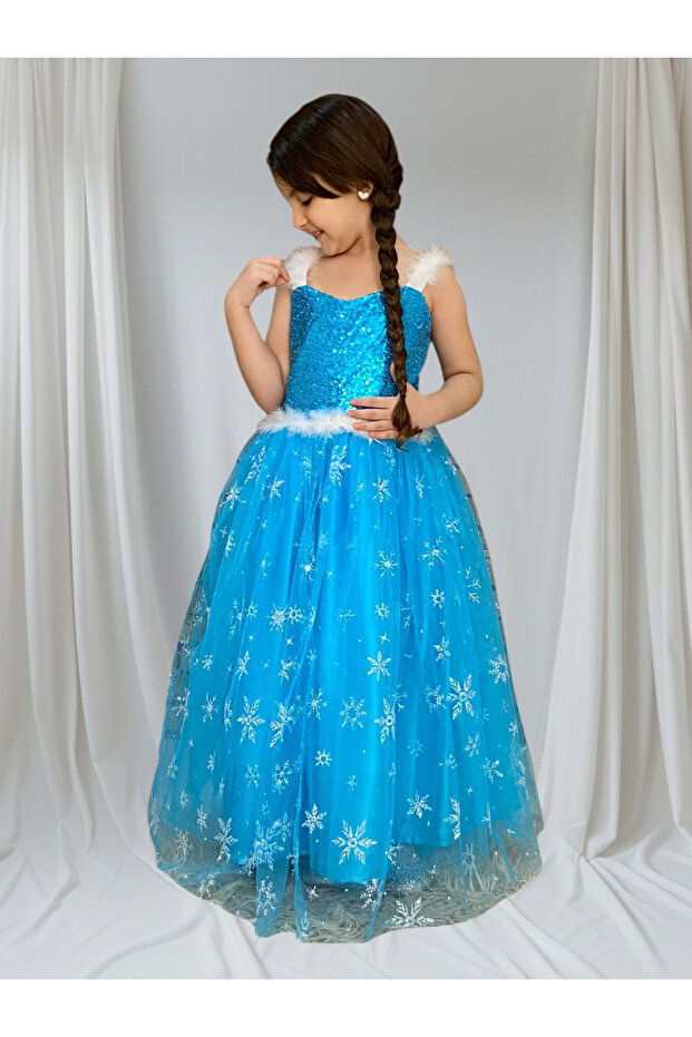 Uzun Elsa kostüm - 1