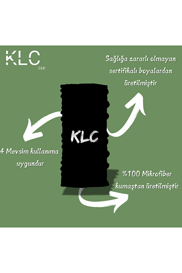 KLCTAK YAZILI BOYUNLUK (BUFF) - 3